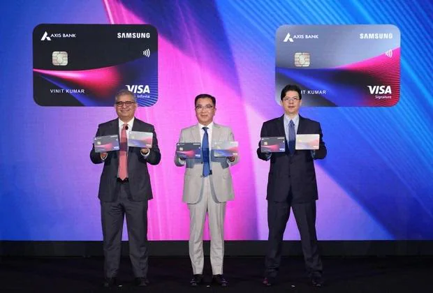 samsung axis credit card