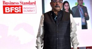 Rakesh Joshi, Member (finance and Investment) IRDAI at the Business Standard BSFI Summit 2022. (Photo: Kamlesh Pednekar)