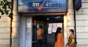 YES Bank ATM at  Charni Road, in Mumbai (Photo- Kamlesh Pednekar)